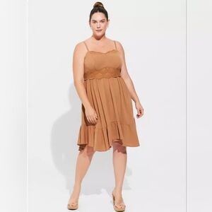 Hanky Hem Mini Dress